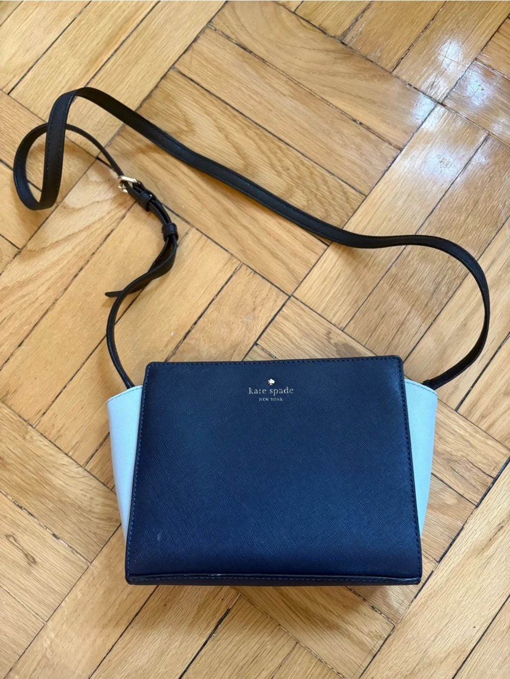 Kate spade Navy and Light Blue Two-Tone Crossbody